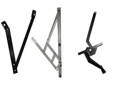 Smooth Window Opening with Stable Support for Casement Window Systems