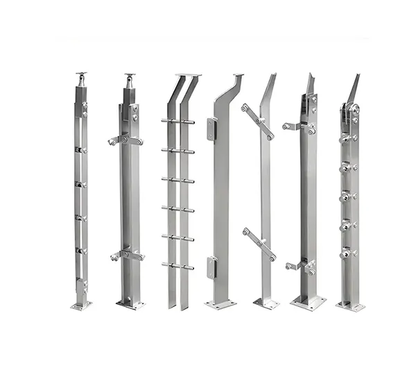 Postes para barandillas de acero inoxidable